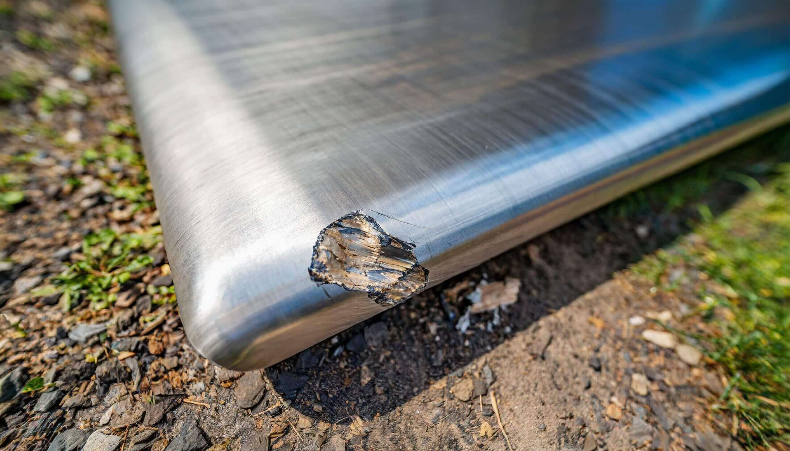 Gouge Steel Products to Remove Scratches From Stainless Steel