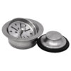 Ruvati Kitchen Sink Garbage Disposal Flange with Basket Strainer and Stopper - Stainless Steel - RVA1042ST