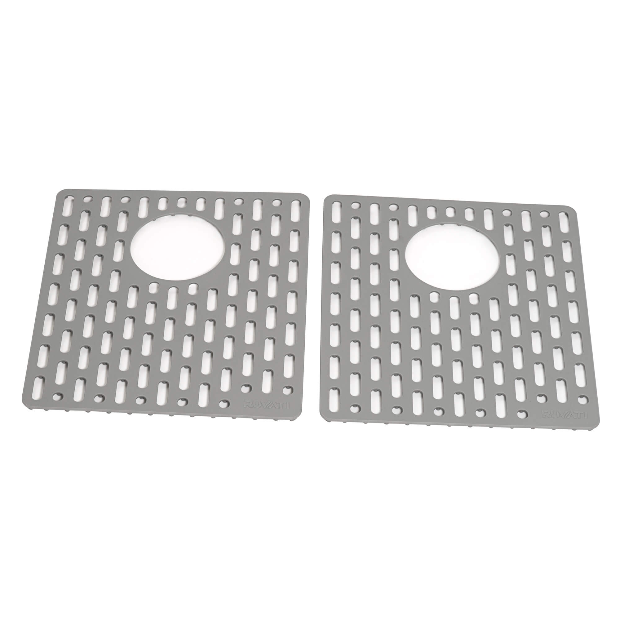 Ruvati Silicone Bottom Grid Sink Mat for RVG1385 and RVG2385 Sinks - Gray - RVA41385GR