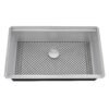 Ruvati Silicone Bottom Rinse Grid Sink Mat for RVH8309 Sink - Gray - RVA48309GR