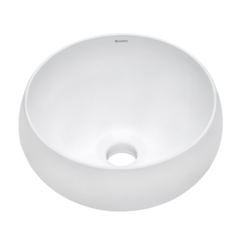 Modern Bathroom Vessel Ceramic White Sink