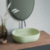 Ruvati 19-inch Avocado Lime Green epiStone Solid Surface Bathroom Vessel Sink - RVB2119GN