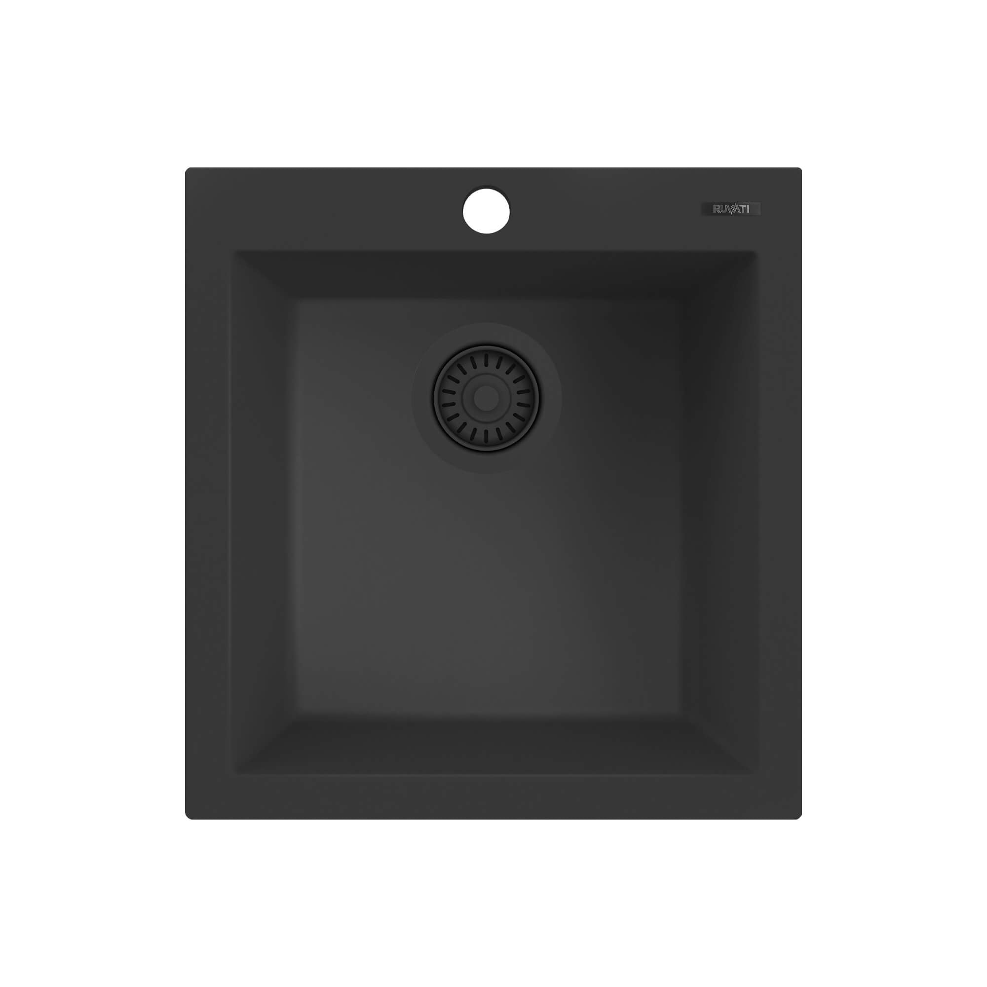 Black Granite Composite Prep Sink