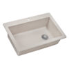 Ruvati 33 x 22 inch epiGranite Drop-in Topmount Granite Composite Single Bowl Kitchen Sink - Caribbean Sand - RVG1033CS