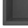 Ruvati 33 x 22 inch epiGranite Drop-in Topmount Granite Composite Single Bowl Kitchen Sink - Urban Gray - RVG1080UG