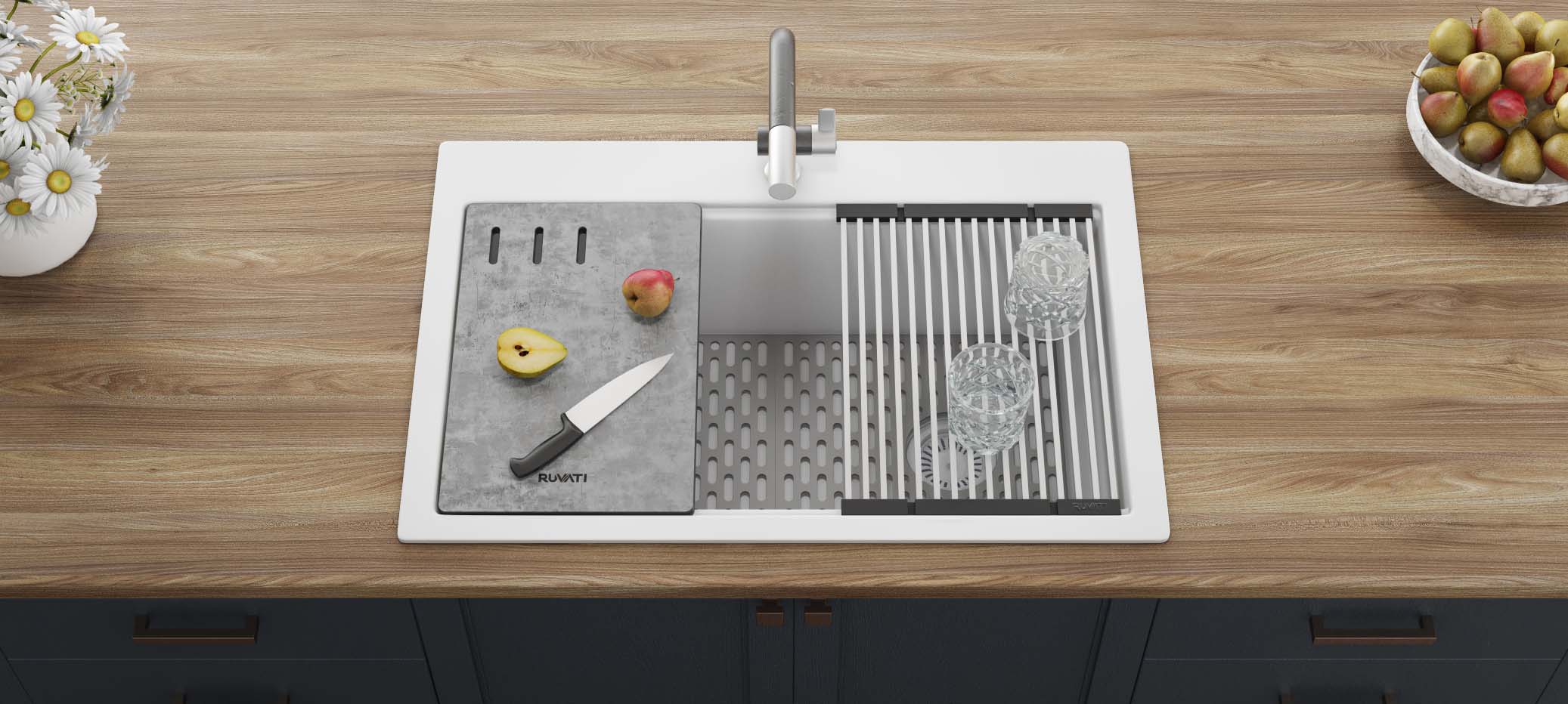 Perfect White Sinks For Your Kitchen Perfect White Sinks For Your Kitchen