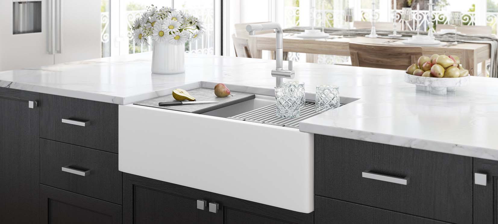 Perfect White Sinks For Your Kitchen Perfect White Sinks For Your Kitchen