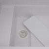 Ruvati 18 x 34 inch Granite Composite Workstation Kitchen Sink epiGranite Dual Mount Single Bowl - White - RVG1650WH