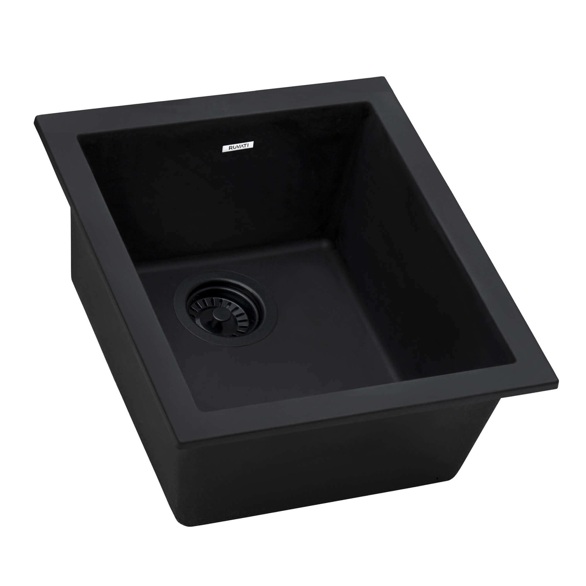 Black Granite Undermount Bar Sink