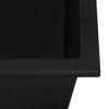 Ruvati 30 x 18 inch Granite Composite Undermount Single Bowl Kitchen Sink - Midnight Black - RVG2030BK Ruvati 30 x 18 inch Granite Composite Undermount Single Bowl Kitchen Sink - Midnight Black - RVG2030BK