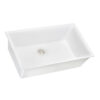 Ruvati 30 x 18 inch Granite Composite Undermount Single Bowl Kitchen Sink - Arctic White - RVG2030WH Ruvati 30 x 18 inch Granite Composite Undermount Single Bowl Kitchen Sink - Arctic White - RVG2030WH