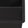 Ruvati 32 x 19 inch epiGranite Undermount Granite Composite Single Bowl Kitchen Sink - Midnight Black - RVG2033BK