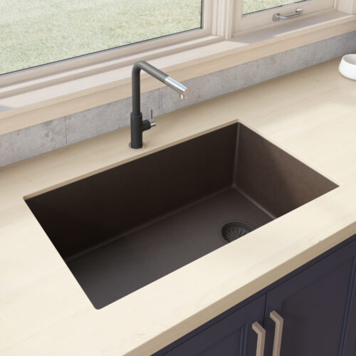 Brown Granite Single Bowl Sink