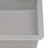 Ruvati 32 x 19 inch epiGranite Undermount Granite Composite Single Bowl Kitchen Sink - Silver Gray - RVG2033GR Ruvati 32 x 19 inch epiGranite Undermount Granite Composite Single Bowl Kitchen Sink - Silver Gray - RVG2033GR