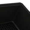 Ruvati 32 x 19 inch Granite Composite Undermount Single Bowl Kitchen Sink - Espresso Brown - RVG2080ES