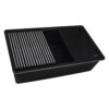 Black Granite Undermount Workstation Sink