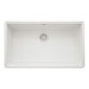 Ruvati 33-inch Granite Composite Workstation Undermount Kitchen Sink Single Bowl White - RVG2306WH