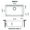 Ruvati 30-inch Granite Composite Workstation Urban Gray Dual Mount Kitchen Sink - RVG2310UG
