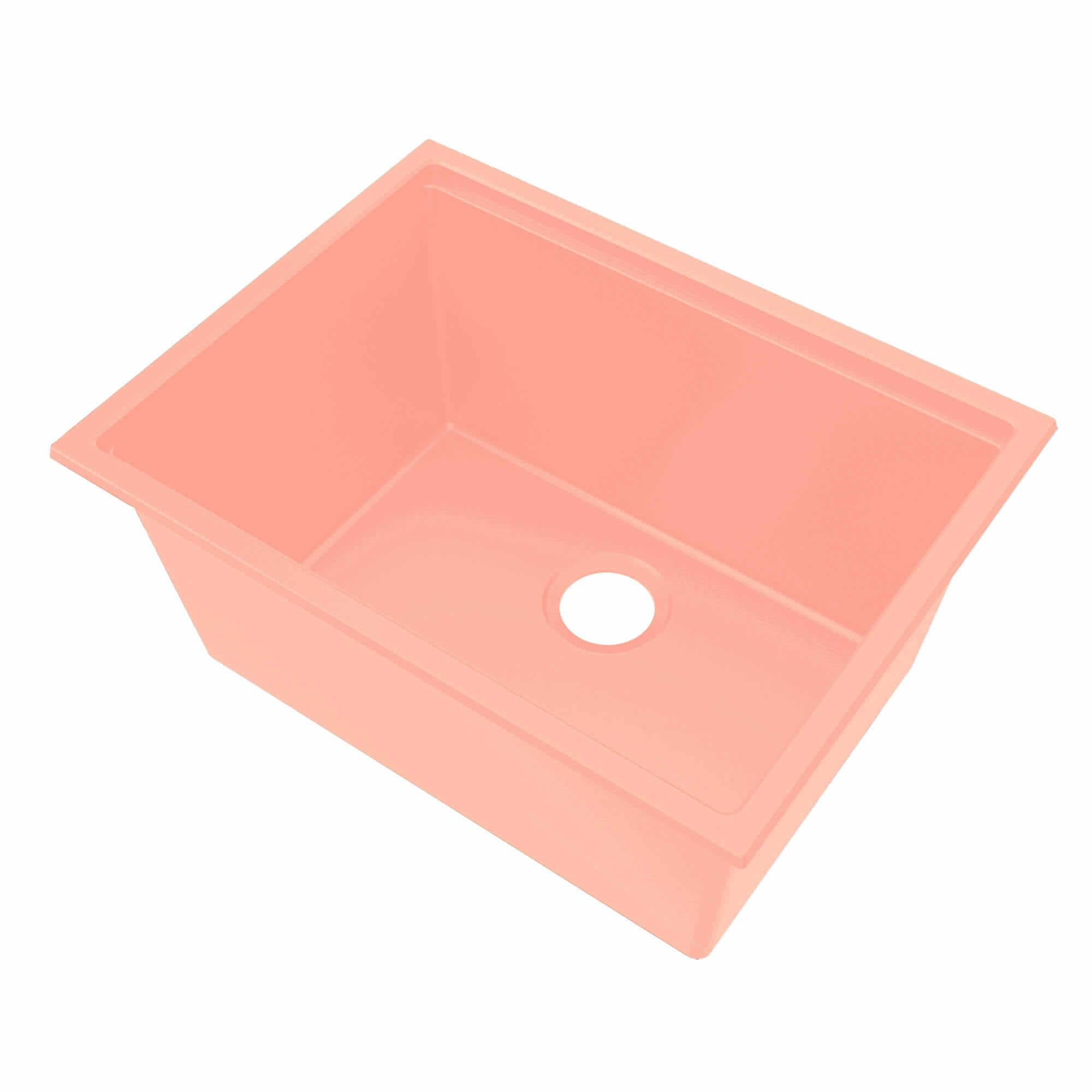 Pink Workstation Laundry Sink