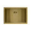 Ruvati 18 x 12 inch Brushed Gold Polished Brass Rectangular Bathroom Sink Undermount - RVH6110GG Ruvati 18 x 12 inch Brushed Gold Polished Brass Rectangular Bathroom Sink Undermount - RVH6110GG