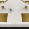 Ruvati 18 x 12 inch Brushed Gold Polished Brass Rectangular Bathroom Sink Undermount - RVH6110GG Ruvati 18 x 12 inch Brushed Gold Polished Brass Rectangular Bathroom Sink Undermount - RVH6110GG