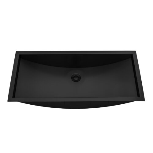 Gunmetal Black Bathroom Undermount Sink