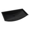 Ruvati 34 x 14 inch Gunmetal Black Stainless Steel Rectangular Bathroom Sink Undermount - RVH6134BL