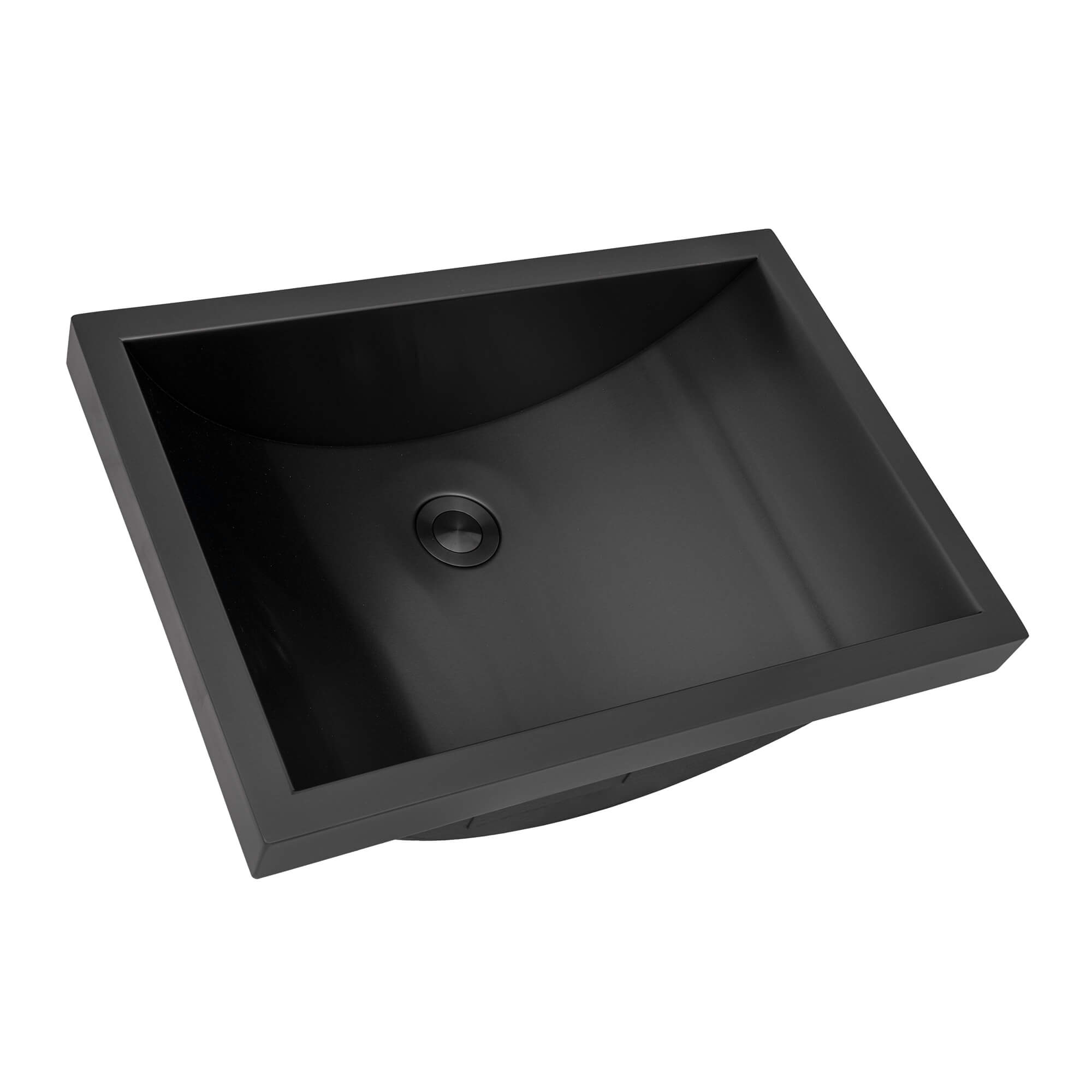 Gunmetal Black Semi-Recessed Sink