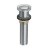 Ruvati 20 x 14 inch Semi-Recessed Drop-in Topmount Brushed Stainless Steel Rectangular Bathroom Sink - RVH6211ST