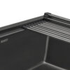 Ruvati 33 inch Gunmetal Black Stainless Steel Workstation Undermount Kitchen Sink Single Bowl - RVH6533BL