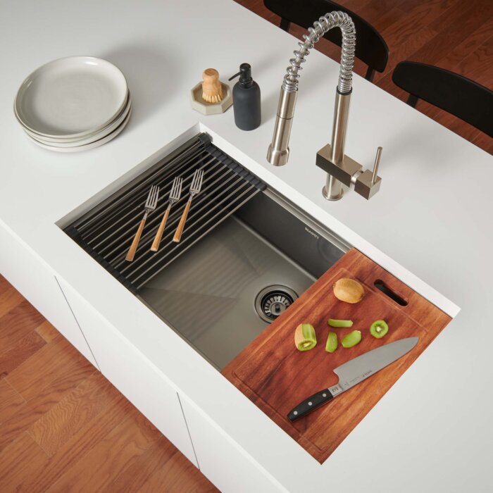 Black Stainless Steel Kitchen Sink