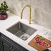 Ruvati 21-inch Undermount Stainless Steel Bar Prep Kitchen Sink 16 Gauge Rounded Corners Single Bowl - RVH7121