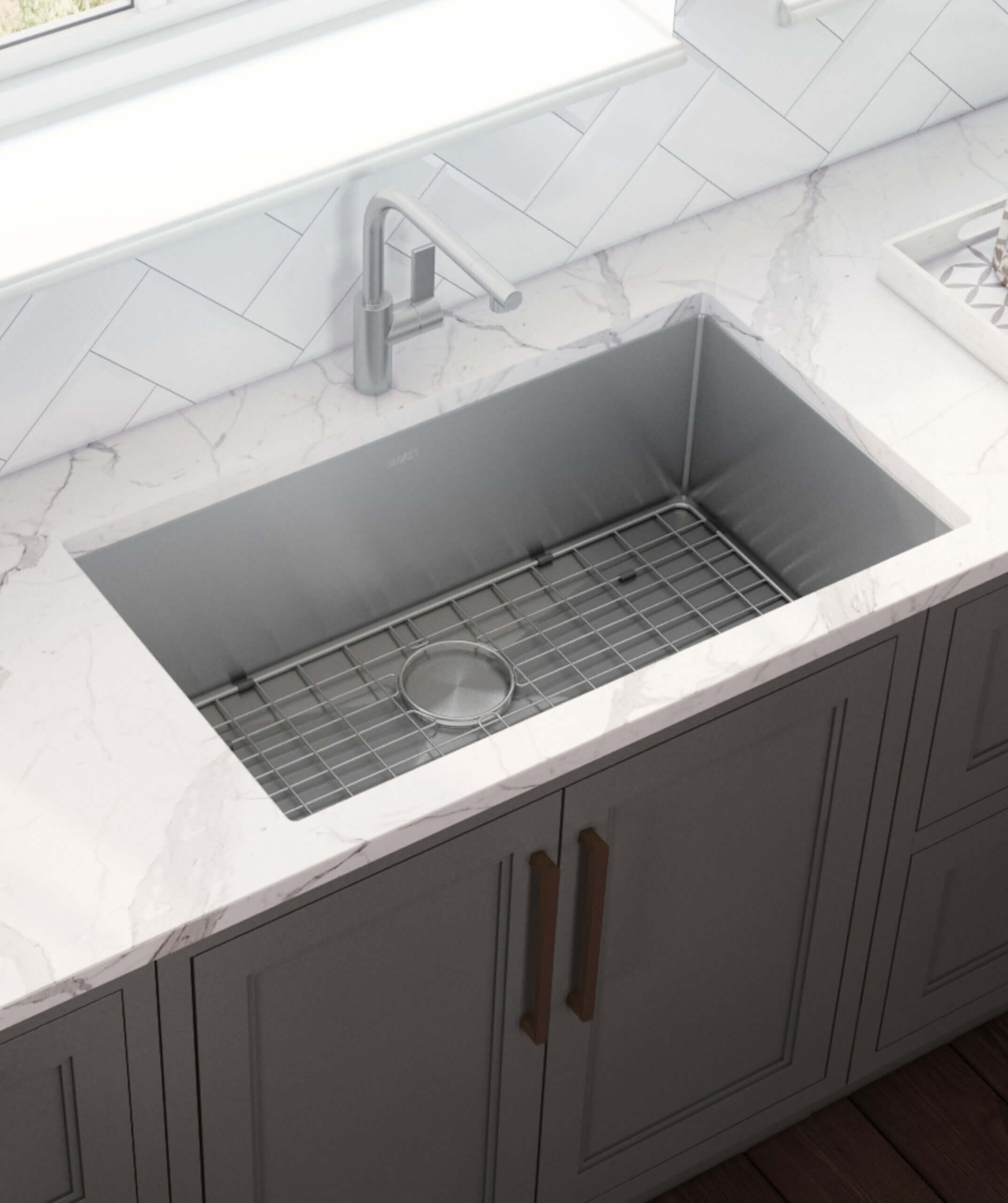 How to Clean stainless steel sink