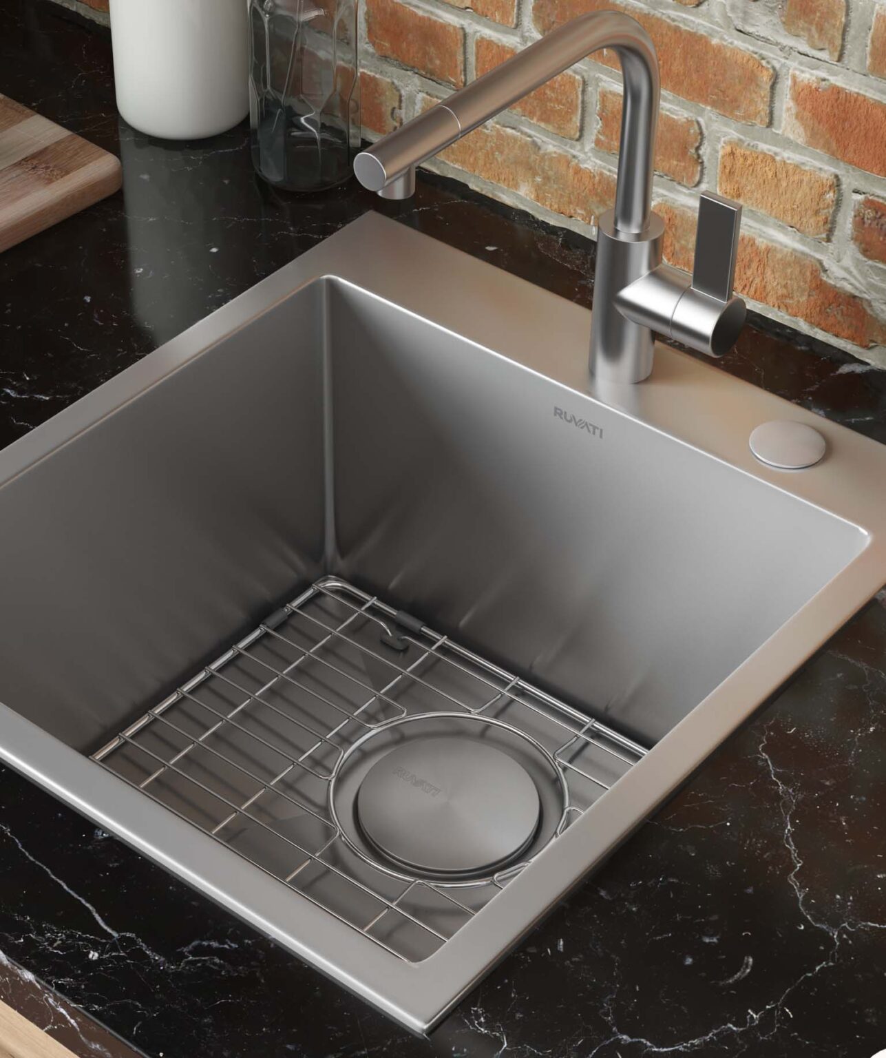 Benefits of Ruvati's Decorative Drain Cover Benefits of Ruvati's Decorative Drain Cover