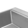 Ruvati 30 x 22 inch Workstation Drop-in Topmount Rounded Corners 16 Gauge Ledge Stainless Steel Kitchen Sink Single Bowl - RVH8030