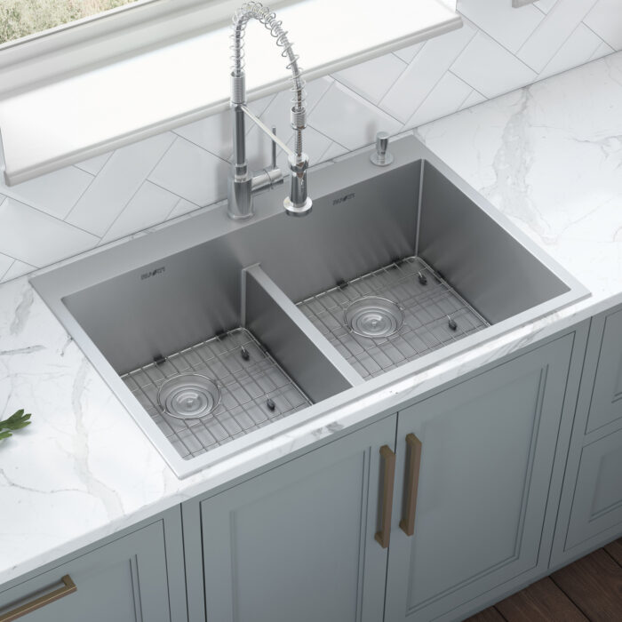 Stainless Steel Double Bowl Kitchen Sink
