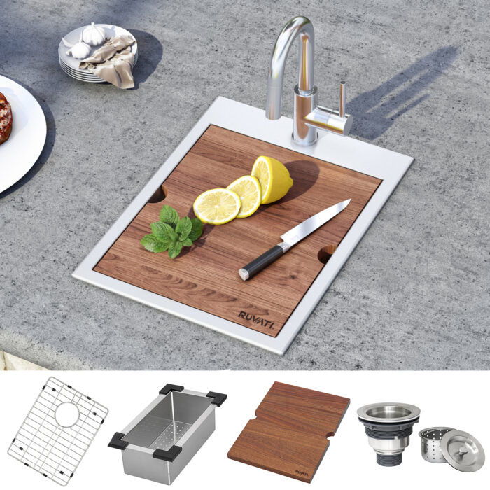 Workstation Drop-in sink