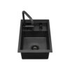 Gunmetal Black Dual Mount Sink