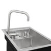 Ruvati 20 inch Stainless Steel RV Sink With Concealed Faucet and Soap DIspenser - RVH8272ST Ruvati 20 inch Stainless Steel RV Sink With Concealed Faucet and Soap DIspenser - RVH8272ST