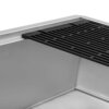 Ruvati® HexBottom™ 30-inch Workstation Scratch Resistant Embossed Texture Kitchen Sink Stainless Steel - RVH8630