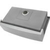 Ruvati 27-inch Apron-front Workstation Farmhouse Kitchen Sink 16 Gauge Stainless Steel Single Bowl - RVH9050