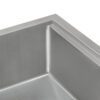 Ruvati 27-inch Apron-front Workstation Farmhouse Kitchen Sink 16 Gauge Stainless Steel Single Bowl - RVH9050