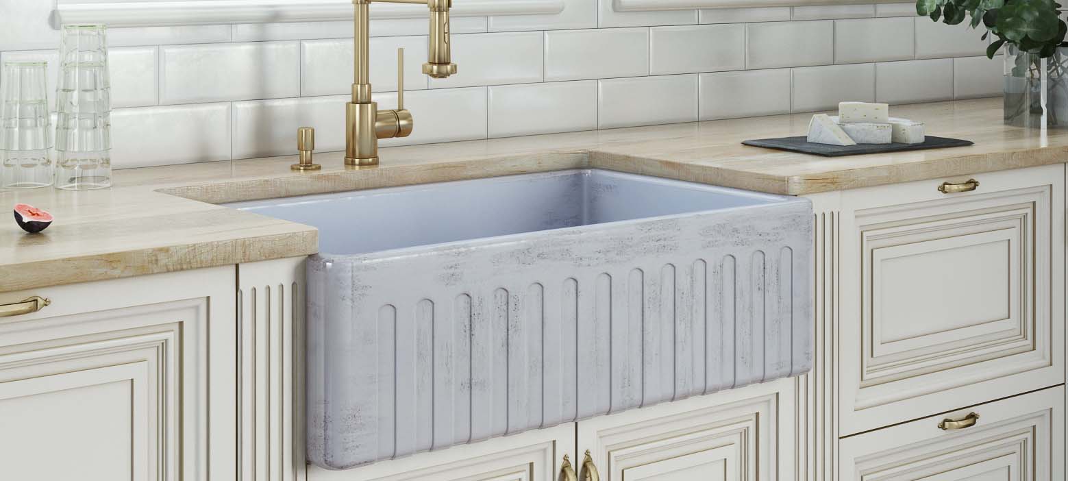 5 Unique Fireclay Farmhouse Sinks From Ruvati 5 Unique Fireclay Farmhouse Sinks From Ruvati