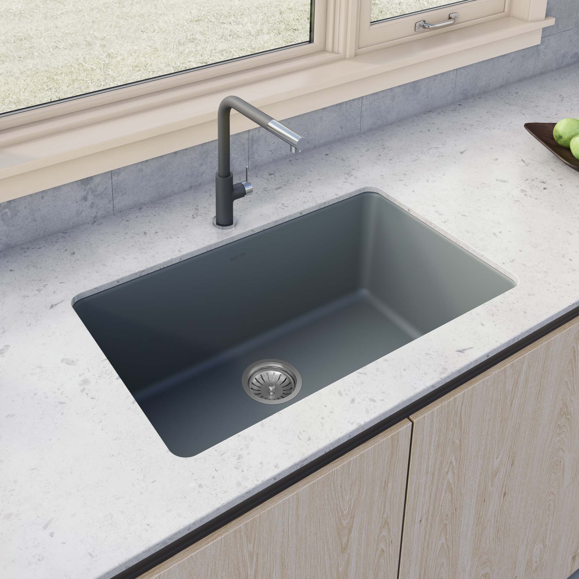 Laguna Blue Dual Mount Fireclay Sink
