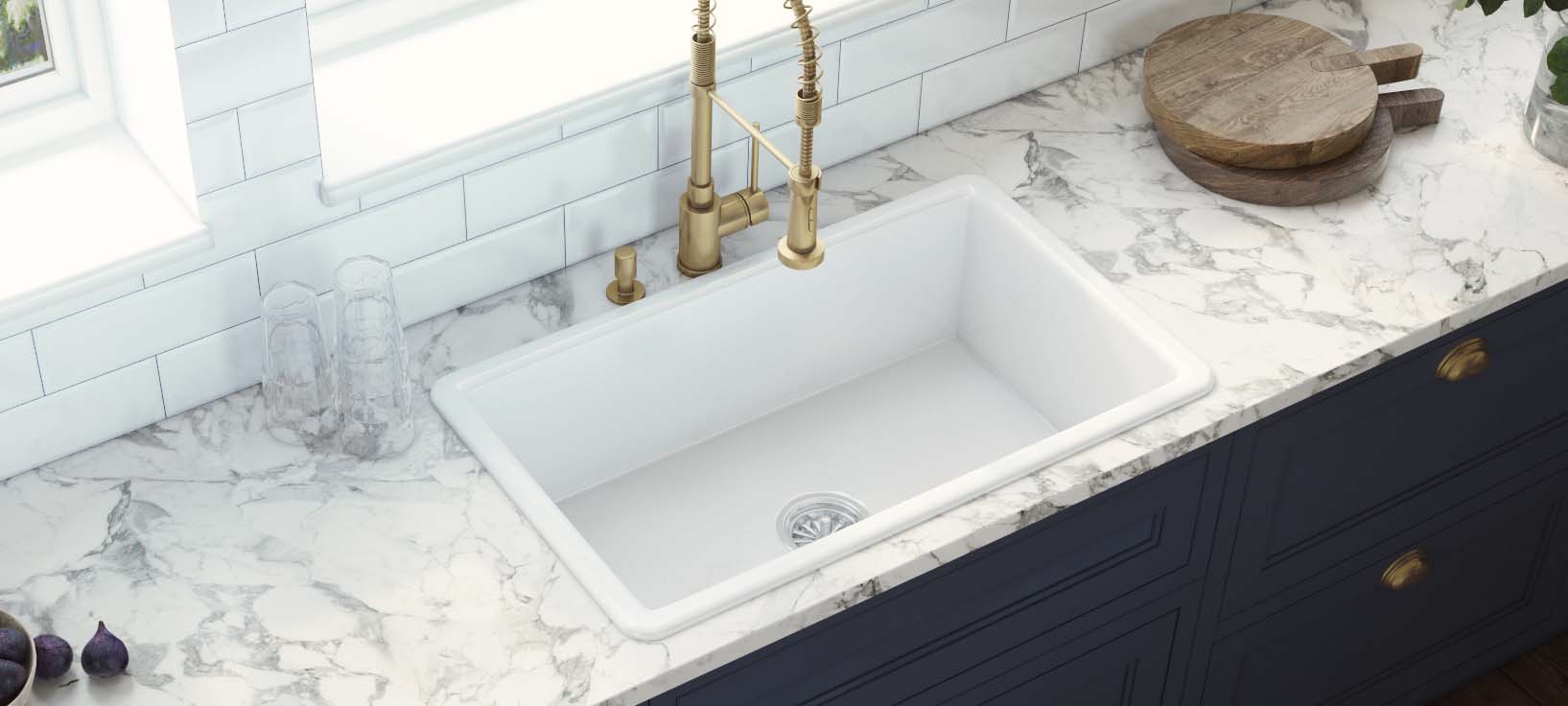 Perfect White Sinks For Your Kitchen Perfect White Sinks For Your Kitchen