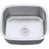 Ruvati 21-inch Undermount 16 Gauge Stainless Steel Kitchen Sink Single Bowl - RVM4131