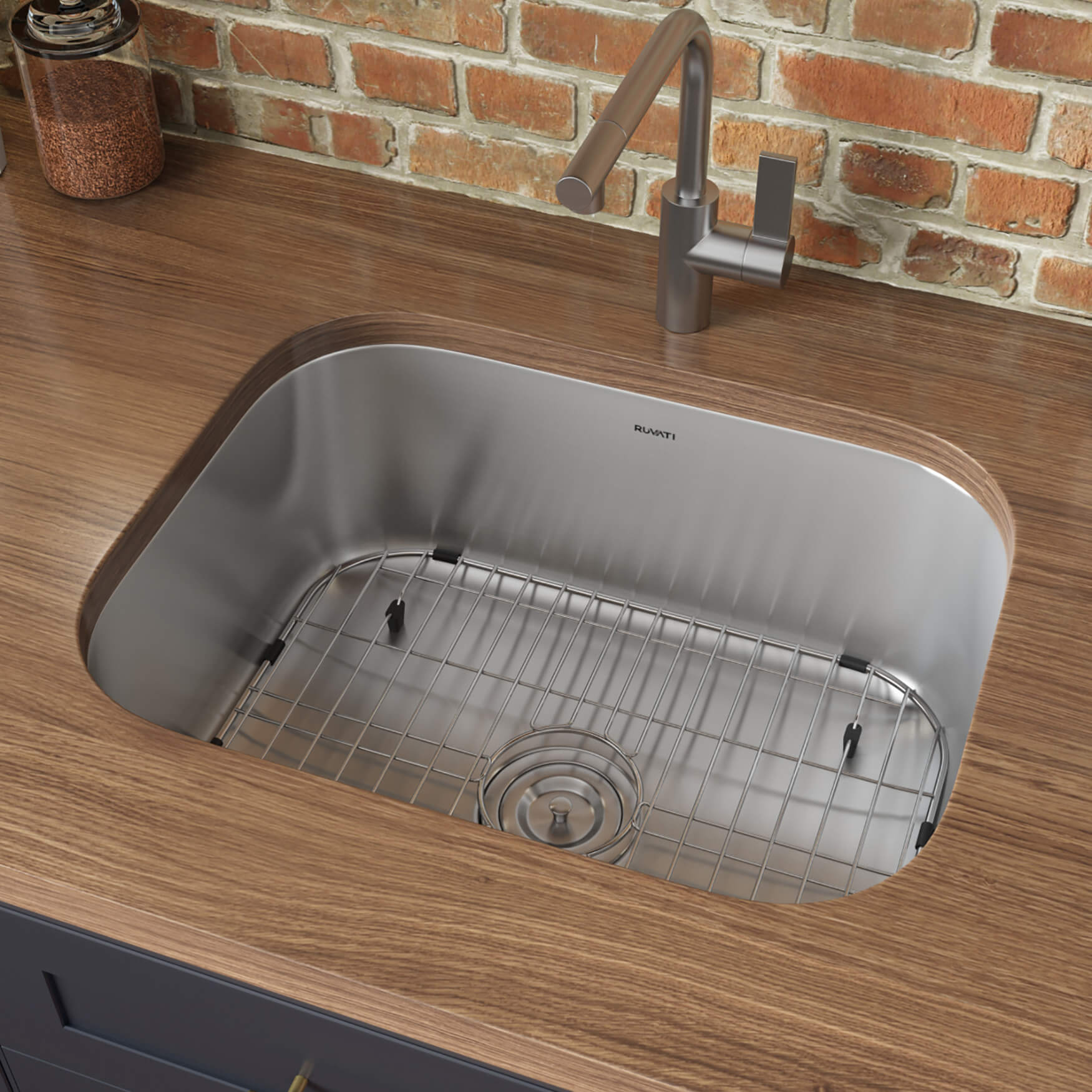 Single Bowl Undermount Stainless Steel Sink