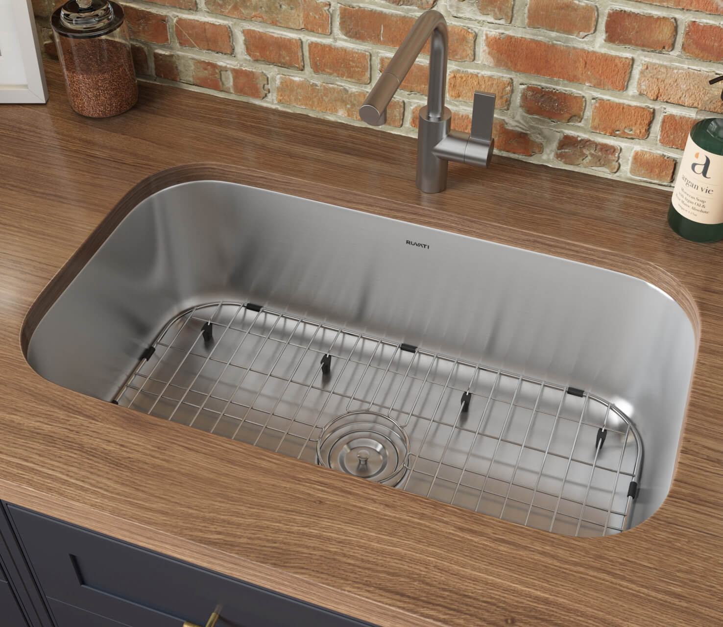 Single Bowl Undermount Stainless Steel Sink