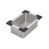 Ruvati 15 x 15 inch Marine Grade T-316 Workstation Topmount RV Boat Outdoor Sink Stainless Steel - RVQ5215