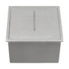 Ruvati Insulated Ice Chest Sink 21 x 20 inch Outdoor BBQ Marine Grade T-316 Topmount Stainless Steel - RVQ6221 Ruvati Insulated Ice Chest Sink 21 x 20 inch Outdoor BBQ Marine Grade T-316 Topmount Stainless Steel - RVQ6221